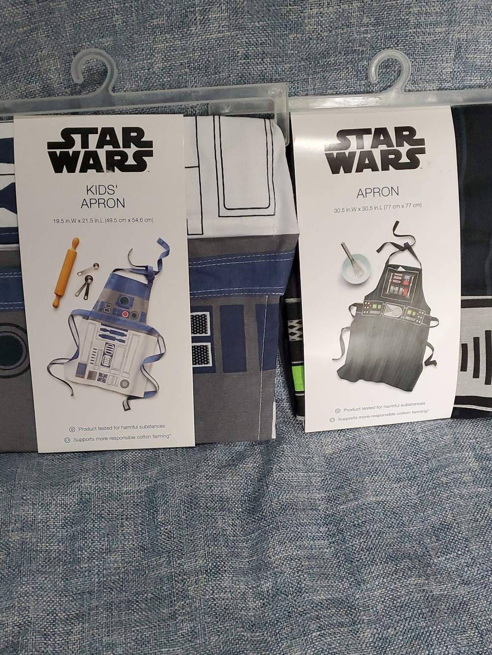 Star Wars Darth Vader R2D2 Cloth Aprons